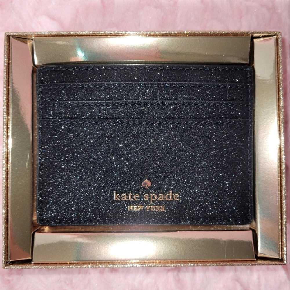 ♠️Kate Spade Slim Small Card Wallet in box